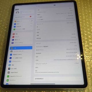 美品 simフリー 第5世代 ipad pro 12.9インチ 128gbの通販 by