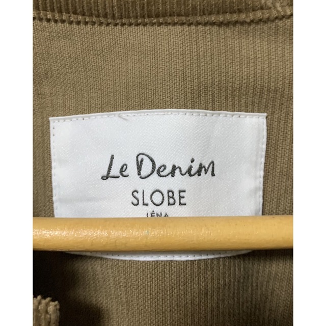 SLOBE IENA(スローブイエナ)のSLOBE IENA LE DENIM ノーカラーGジャン◆ レディースのジャケット/アウター(ノーカラージャケット)の商品写真