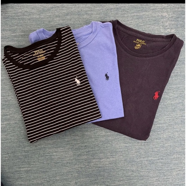 POLO RALPH LAUREN(ポロラルフローレン)のTシャツ３枚セット レディースのトップス(Tシャツ(半袖/袖なし))の商品写真