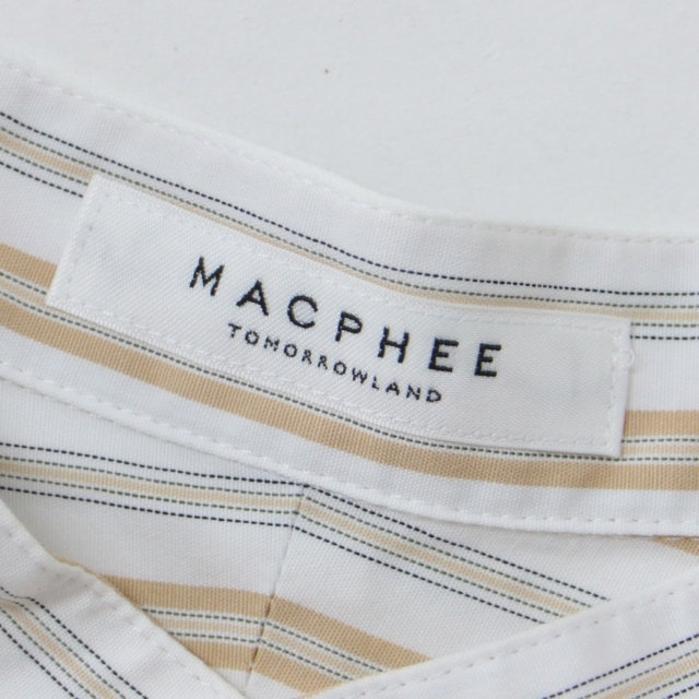 MACPHEE - MACPHEE マカフィー トゥモローランド シャツ ブラウス