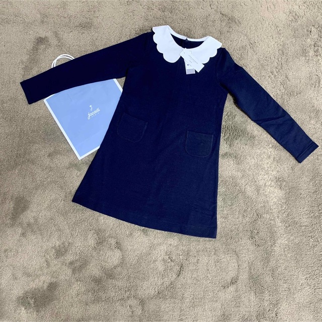 Jacadi(ジャカディ)の☆jacadi☆ TOPAZE  ワンピース　8才サイズ キッズ/ベビー/マタニティのキッズ服女の子用(90cm~)(ワンピース)の商品写真