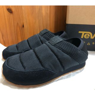 テバ(Teva)のTeva REEMBER2 BLK 23cm(スリッポン/モカシン)