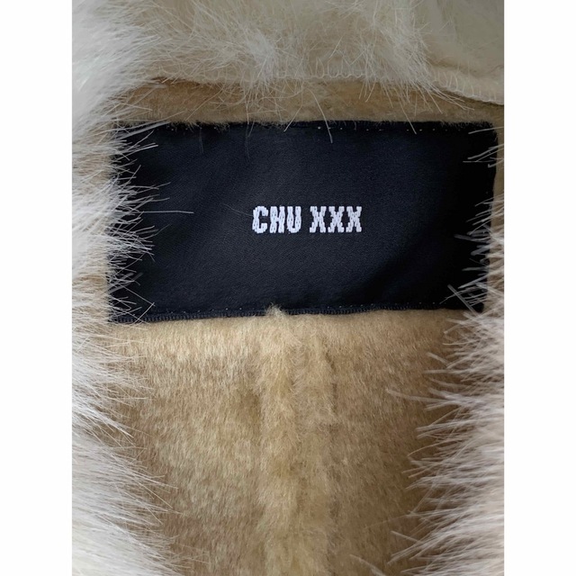 CHU XXX(チュー)の【限定大幅値下げ】CHU XXX ファーコート❤️美品‼️レディース Lサイズ レディースのジャケット/アウター(毛皮/ファーコート)の商品写真