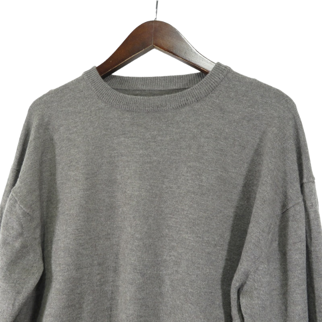 CREPUSCULE CREW NECK WOOL SWEATER