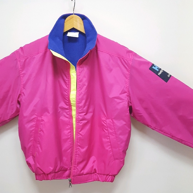 ★90s HELLY HANSEN ナイロン フリース ジャケット | フリマアプリ ラクマ