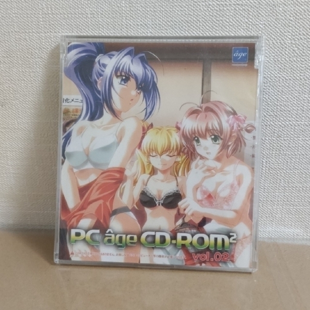 新品未開封品・「ＰＣ âge ＣＤ−ＲＯＭ２vol.２」（Win） エンタメ/ホビーのゲームソフト/ゲーム機本体(PCゲームソフト)の商品写真