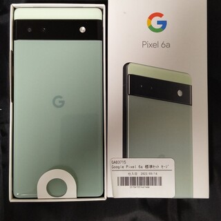 グーグルピクセル(Google Pixel)の【新品未使用品】Google Pixel 6a 128GB(携帯電話本体)