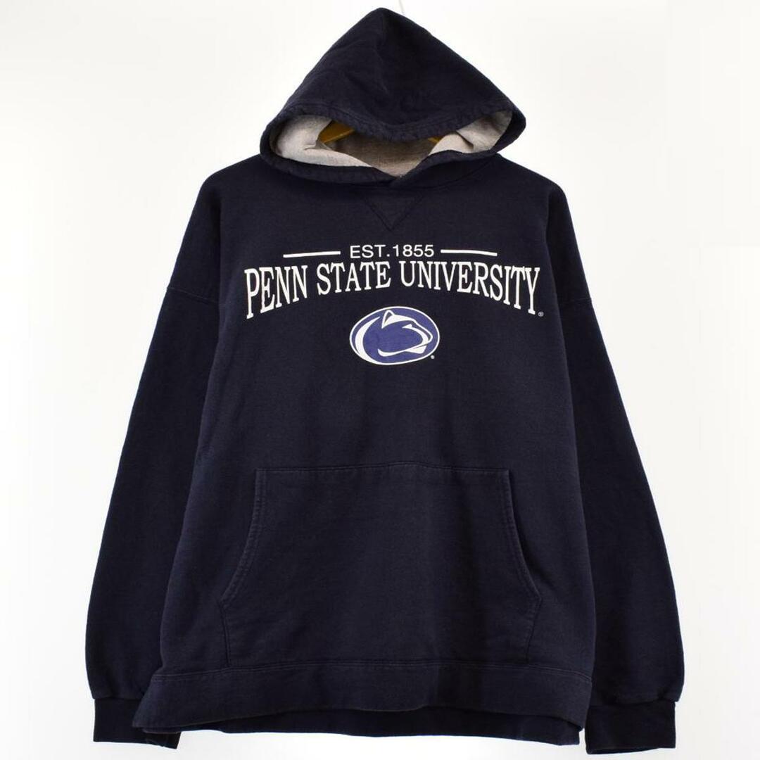 ヘインズ Hanes PENN STATE ペンシルバニア州立大学 カレッジ スウェットプルオーバーパーカー メンズXL /eaa289457