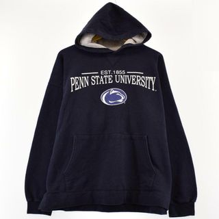 ヘインズ(Hanes)の古着 ヘインズ Hanes PENN STATE ペンシルバニア州立大学 カレッジ スウェットプルオーバーパーカー メンズXL /eaa289457(スウェット)