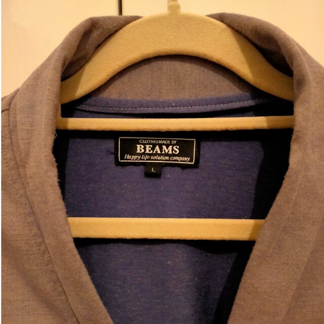 BEAMS(ビームス)のBEAMS MENS L コットンジャケット カジュアルジャケット レディースのジャケット/アウター(テーラードジャケット)の商品写真