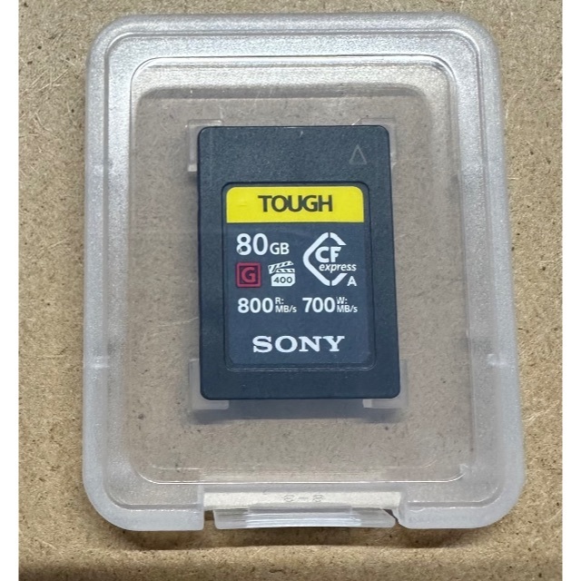 新品　SONY TOUGH　CFexpress Type A 80GB