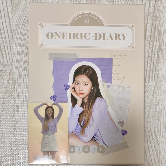 IZ*ONE ミンジュ　ONEIRIC DIARY エンタメ/ホビーのCD(K-POP/アジア)の商品写真