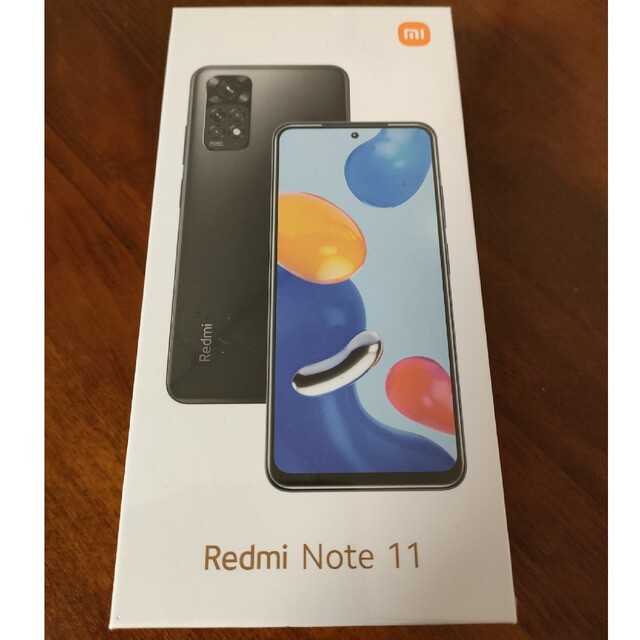 スマートフォン/携帯電話Redmi Note 11 Graphite Gray 新品未使用(未開封)