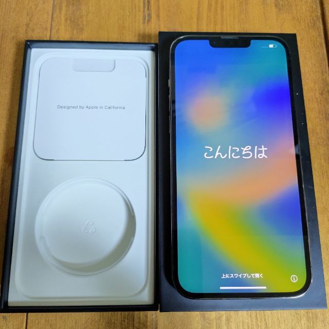 iPhone 13 Pro Max グラファイト 128GB SIMフリー 美品 9