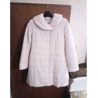 ●新品●バックデザインと丸い裾ラインが可愛い♡ダウンコート●黒ブラック●スープ