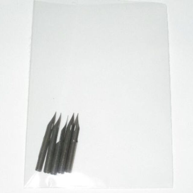 ゼブラ　丸ペン　ペン先5本セット　未使用 エンタメ/ホビーのアート用品(コミック用品)の商品写真