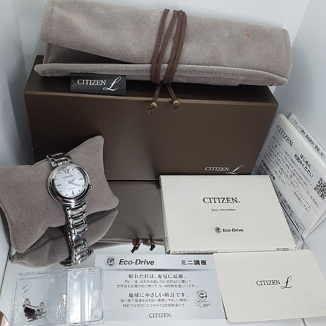 送料無料特別価格 CITIZEN シチズン エル ソーラー レディース腕時計