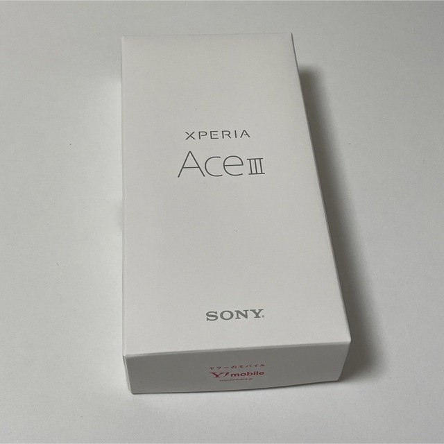 SONY Xperia Ace III A203SO ブラック Y!mobile