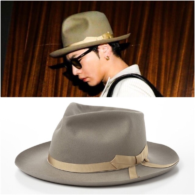 STETSON - 登坂広臣着用 STETSON ステットソン ハット 58