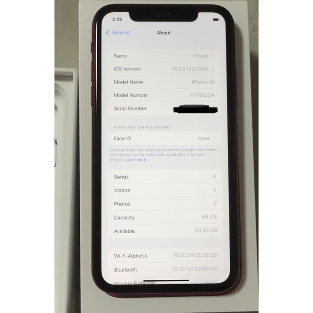 iPhone XR Red 64GB SIM フリー 1