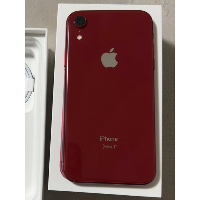 iPhone XR Red 64GB SIM フリー 5