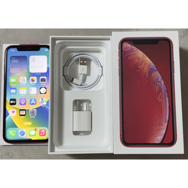 iPhone XR Red 64GB SIM フリー