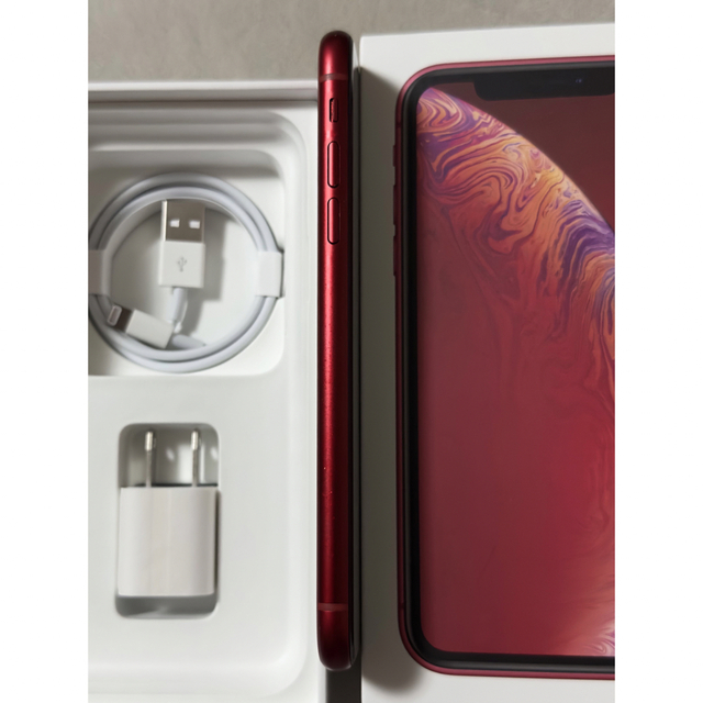 iPhone XR Red 64GB SIM フリー 6