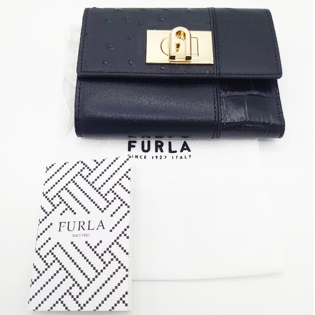 Furla - ⭐新品⭐FURLA フルラ ３つ折り 財布 ブラックの通販 by