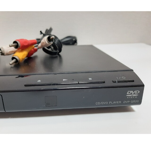 SONY(ソニー)のSONY DVP-SR20 DVDプレーヤー スマホ/家電/カメラのテレビ/映像機器(DVDプレーヤー)の商品写真