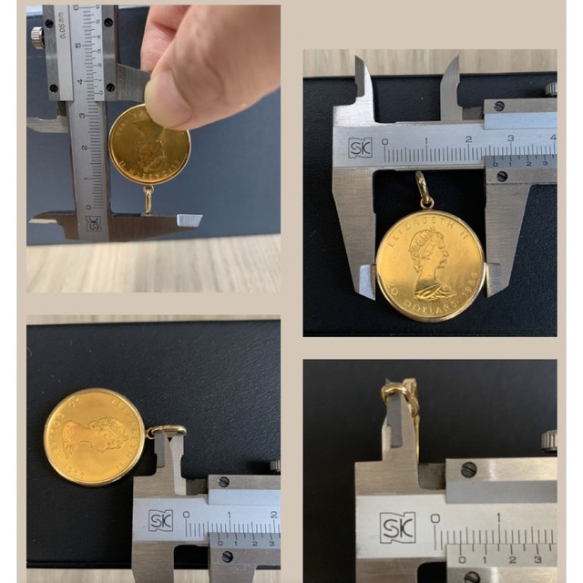 Shota様専用メイプルリーフ金貨 1/2オンス ペンダントトップの通販 by