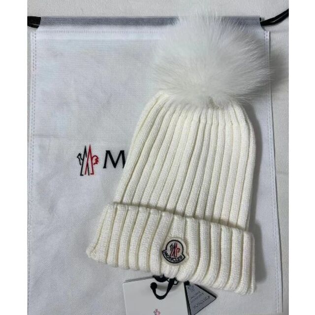 モンクレール MONCLER ニット帽 ウール 未使用 新品 キャップ