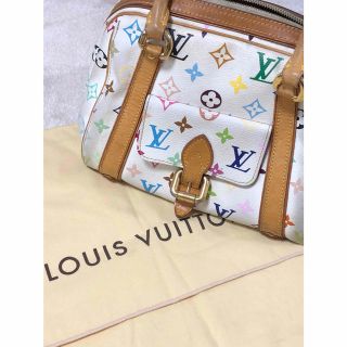 ルイヴィトン(LOUIS VUITTON)の【匿名配送】ルイヴィトン　プリシラ　モノグラム　マルチカラー　(ハンドバッグ)