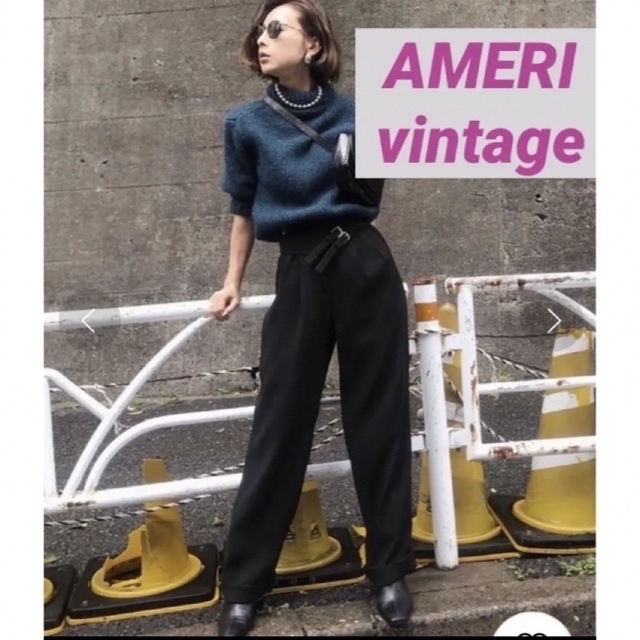 Ameri VINTAGE CORSET BELT PANTSミラオーウェン