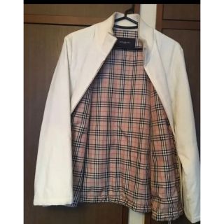 バーバリー(BURBERRY)の★バーバリーアウター★ゴルフ★オフホワイト★M(その他)