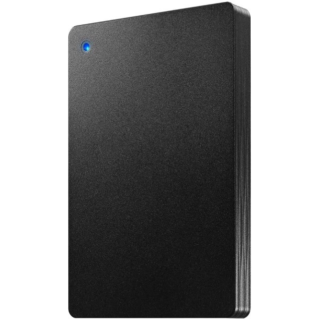 IODATA(アイオーデータ)の2台　ポータブルHDD 1TB USB 3.1 HDPH-UT1KR 新品 スマホ/家電/カメラのPC/タブレット(PC周辺機器)の商品写真