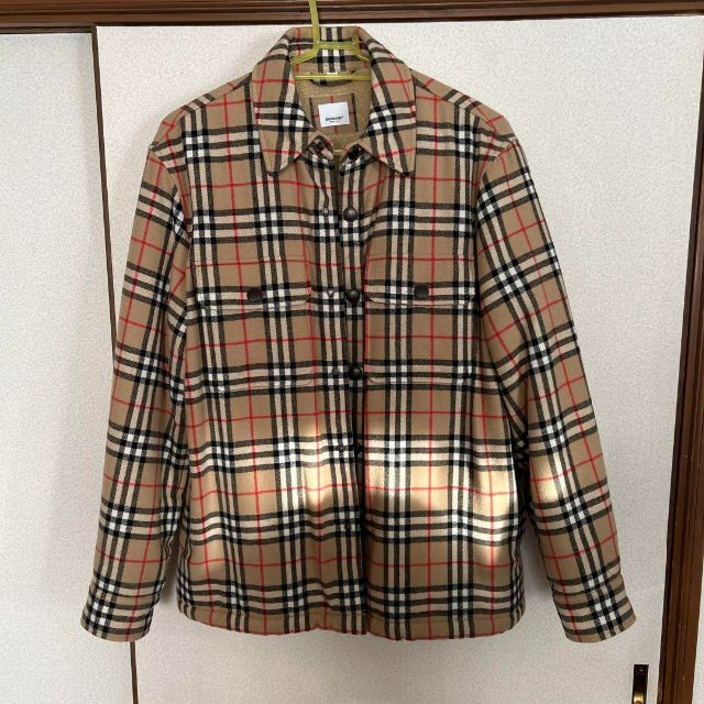 新しい到着 Balenciaga - バーバリー ウール?シャツ シャツ