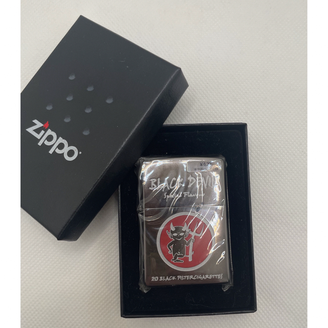 ZIPPO(ジッポー)のZippo BLACK DEVIL【新品未使用】 メンズのファッション小物(タバコグッズ)の商品写真