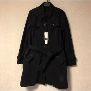 ヘザー(heather)の専用 定価9800円 タグ付き新品 ヘザートレンチコート M 黒(トレンチコート)