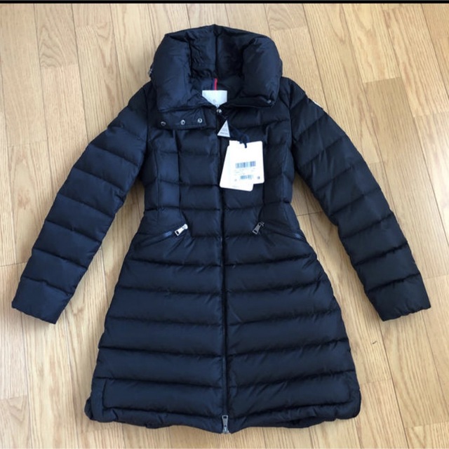 完売 MONCLER フラメッテ 黒 サイズ0