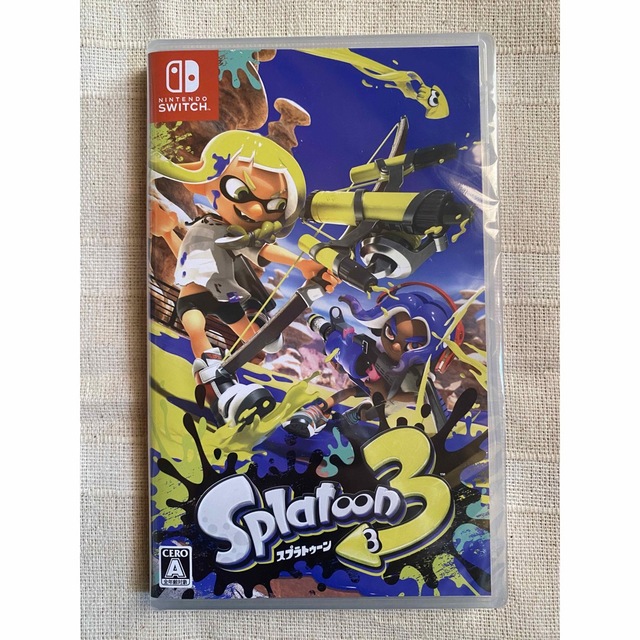 スプラトゥーン3 Switchソフト　新品未開封