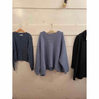 クロエ(Chloe)の最終価格🫐🧊Chloé royal blue🦋 knit.(ニット/セーター)