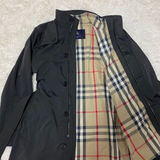 バーバリー(BURBERRY)の極美品Burberry London 最高級　ノバチェック　ロングコート　ダウン(チェスターコート)