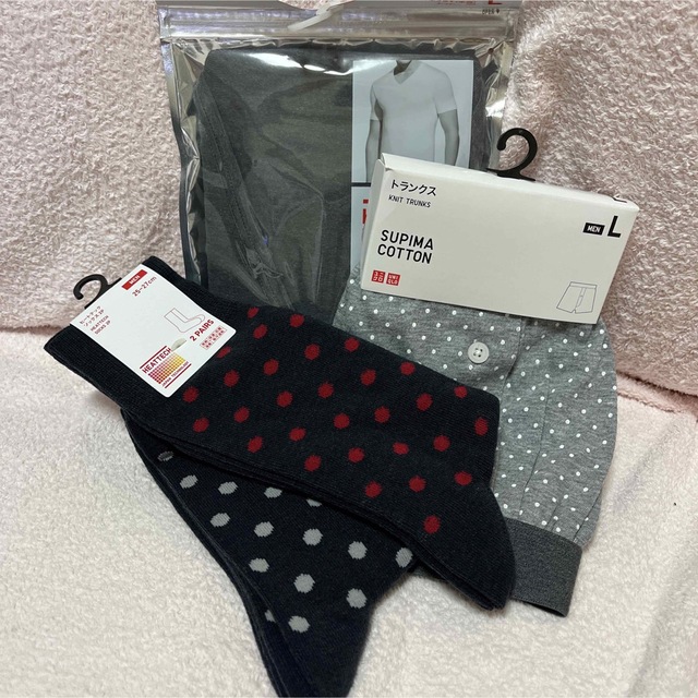 UNIQLO(ユニクロ)の【新品・未使用】ユニクロ❤︎アンダーウェアセット❤︎ メンズのアンダーウェア(トランクス)の商品写真