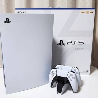 PlayStation - PlayStation 5 本体+純正コントローラー+純正充電スタンドのセット