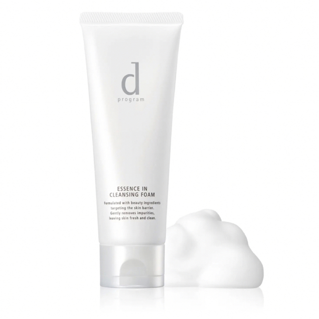 d program(ディープログラム)のdプログラム エッセンスイン クレンジングフォーム 敏感肌用洗顔料 120ｇ コスメ/美容のスキンケア/基礎化粧品(洗顔料)の商品写真