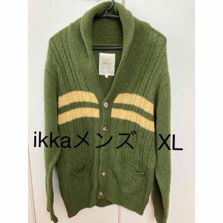 イッカ(ikka)のikka メンズ　カーディガン　XL(ニット/セーター)