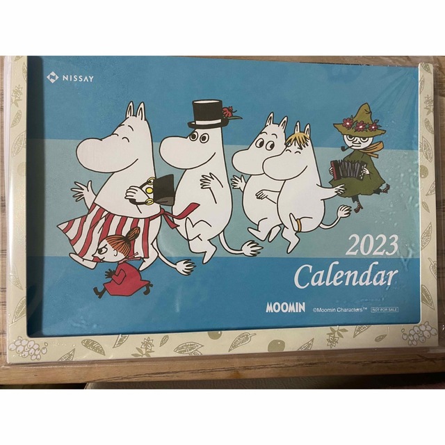 MOOMIN(ムーミン)のニッセイカレンダー2023 インテリア/住まい/日用品の文房具(カレンダー/スケジュール)の商品写真