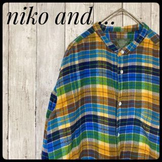 ニコアンド(niko and...)の古着★niko and…★シャツ★ユルダボ★オーバーサイズ★チェック柄★(シャツ)