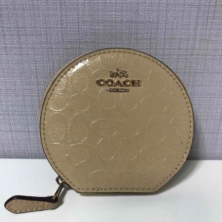 コーチ(COACH)のcoach コインケース　ベージュ(コインケース)