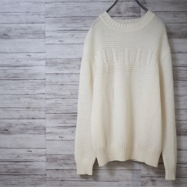 MHL. 15AW Basic Wool Cable Knit | フリマアプリ ラクマ